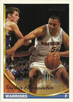 1993-94 Topps Victor Alexander Gold #7 card image