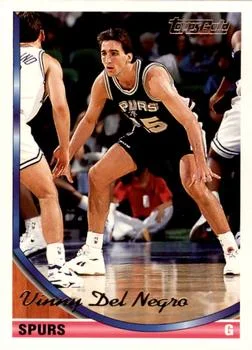 1993-94 Topps Vinny Del Negro Gold #31 card image