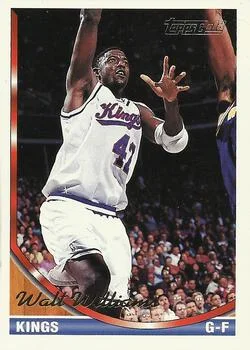 1993-94 Topps Walt Williams Gold #98 card image