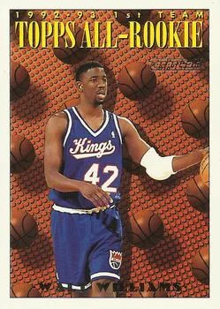 1993-94 Topps Walt Williams ART Gold #154 card image