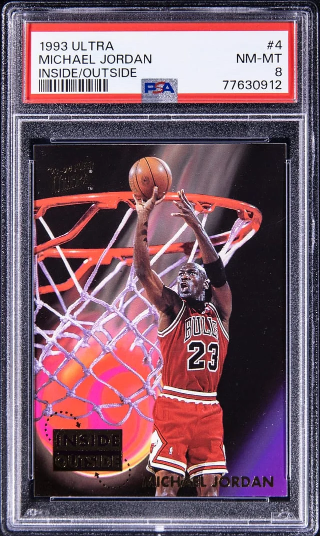 1993-94 Ultra Michael Jordan Inside/Outside #4 card image