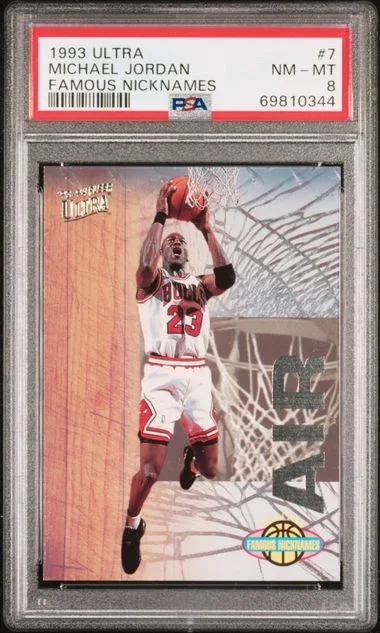 1993-94 Ultra Michael Jordan Famous Nicknames #7 card image