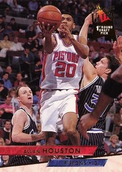 1993-94 Ultra Allan Houston Draft Picks #243 card image