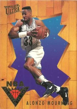 1993-94 Ultra Alonzo Mourning All-Rookie Team #4 card image