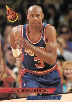 1993-94 Ultra Alvin Robertson Variant #60 card image