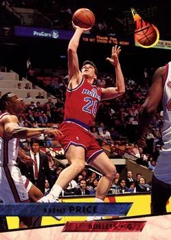 1993-94 Ultra Brent Price Variant #359 card image