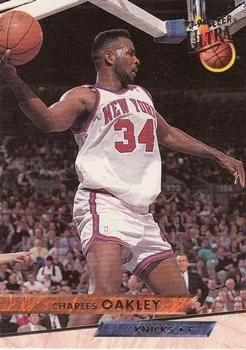 1993-94 Ultra Charles Oakley Variant #129 card image