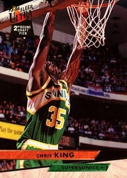 1993-94 Ultra Chris King Draft Picks #345 card image