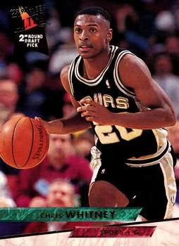 1993-94 Ultra Chris Whitney Draft Picks #341 card image