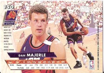 1993-94 Ultra Dan Majerle Variant #150 card back image