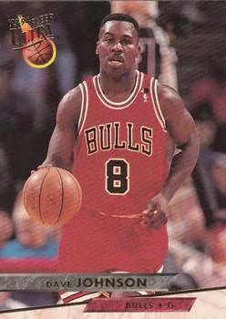 1993-94 Ultra Dave Johnson Variant #219 card image