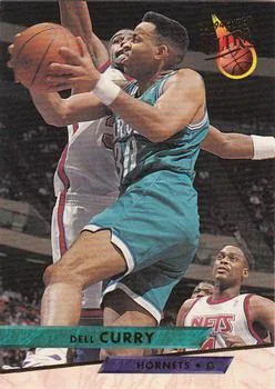 1993-94 Ultra Dell Curry Variant #18 card image
