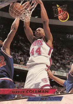 1993-94 Ultra Derrick Coleman Variant #119 card image