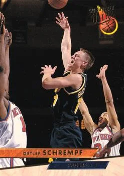 1993-94 Ultra Detlef Schrempf Variant #84 card image