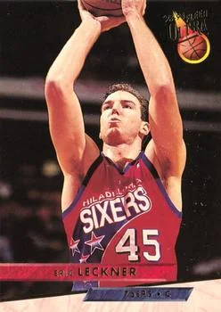 1993-94 Ultra Eric Leckner Variant #314 card image