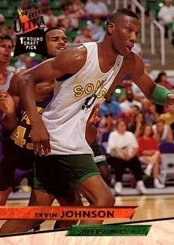 1993-94 Ultra Ervin Johnson Draft Picks #177 card image