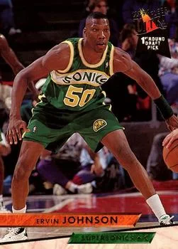 1993-94 Ultra Ervin Johnson Draft Picks #344 card image