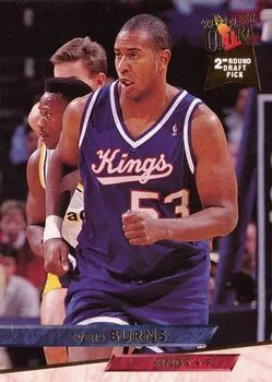 1993-94 Ultra Evers Burns Draft Picks #330 card image