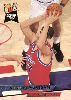 1993-94 Ultra Gheorghe Muresan Draft Picks #357 card image