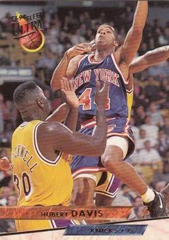 1993-94 Ultra Hubert Davis Variant #126 card image