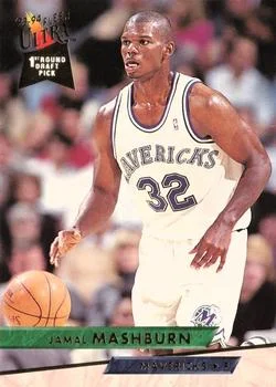 1993-94 Ultra Jamal Mashburn Draft Picks #235 card image
