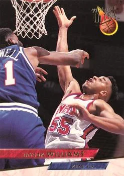 1993-94 Ultra Jayson Williams Variant #300 card image