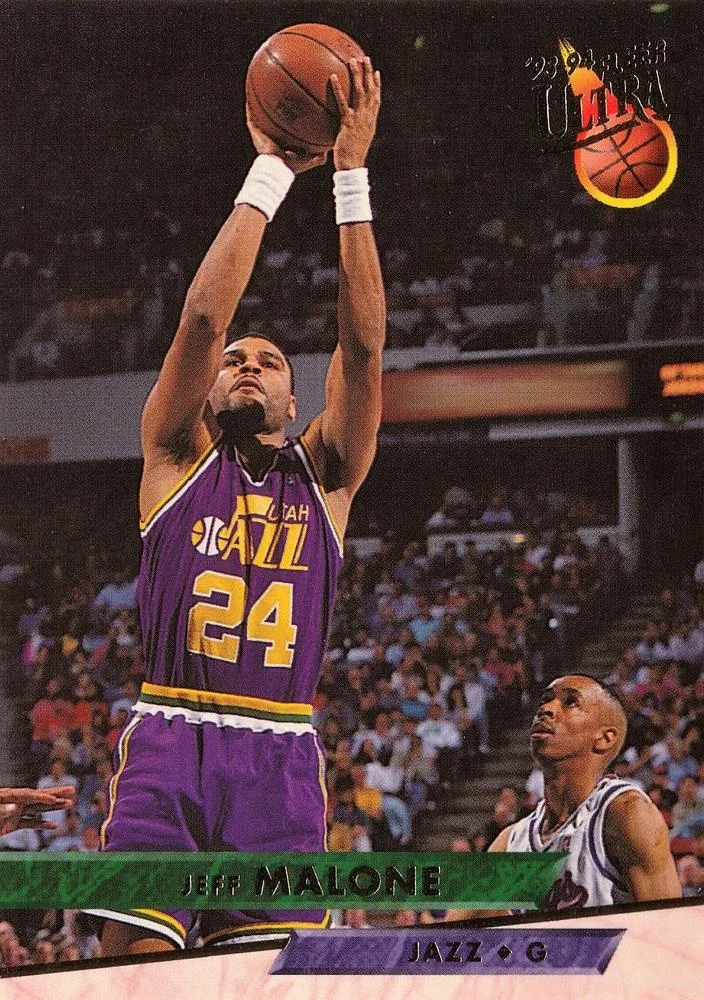 1993-94 Ultra Jeff Malone Variant #188 card image