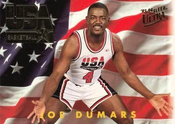 1993-94 Ultra Joe Dumars USA Variant #362 card image