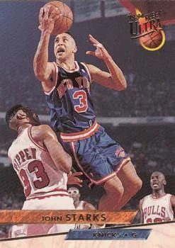 1993-94 Ultra John Starks Variant #132 card image