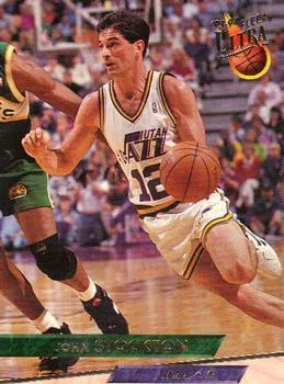 1993-94 Ultra John Stockton Variant #190 card image