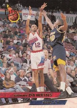 1993-94 Ultra Johnny Dawkins Variant #140 card image