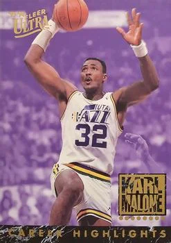 1993-94 Ultra Karl Malone Career Highlights #2 card image