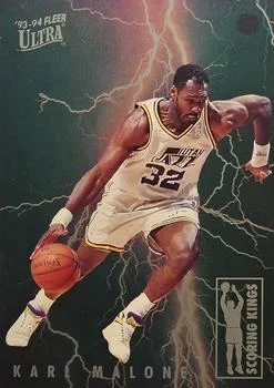 1993-94 Ultra Karl Malone Scoring Kings #6 card image