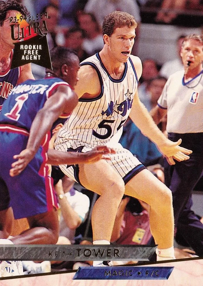 1993-94 Ultra Keith Tower RFA Variant #308 card image