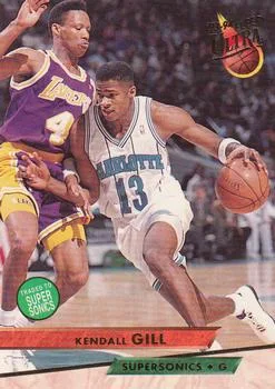 1993-94 Ultra Kendall Gill Variant #176 card image