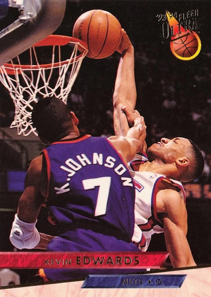 1993-94 Ultra Kevin Edwards Variant #295 card image