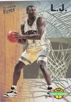 1993-94 Ultra Larry Johnson (L.J.) Famous Nicknames #6 card image