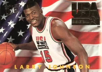 1993-94 Ultra Larry Johnson USA Variant #364 card image