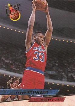1993-94 Ultra Larry Stewart Variant #198 card image