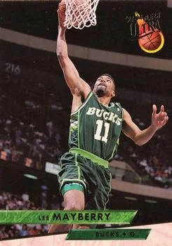 1993-94 Ultra Lee Mayberry Variant #110 card image