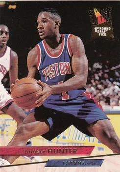 1993-94 Ultra Lindsey Hunter Draft Picks #244 card image