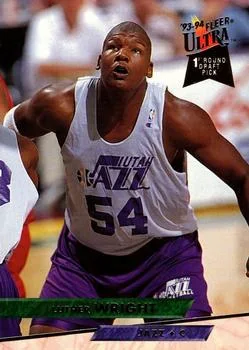 1993-94 Ultra Luther Wright Draft Picks #191 card image