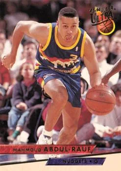 1993-94 Ultra Mahmoud Abdul-Rauf Variant #49 card image