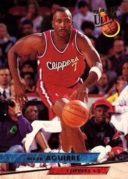 1993-94 Ultra Mark Aguirre Variant #265 card image