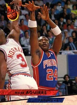 1993-94 Ultra Mark Aguirre Variant #55 card image