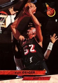 1993-94 Ultra Matt Geiger Variant #280 card image