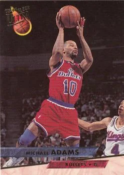 1993-94 Ultra Michael Adams Variant #192 card image
