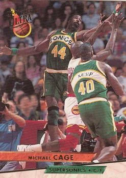 1993-94 Ultra Michael Cage Variant #175 card image