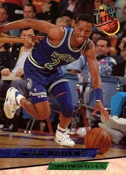 1993-94 Ultra Micheal Williams Variant #117 card image