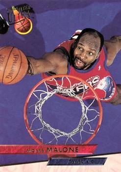 1993-94 Ultra Moses Malone Variant #315 card image